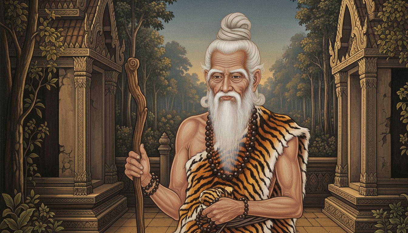 ตำนานพระฤาษีหรือพ่อแก่และบทบาทสำคัญ